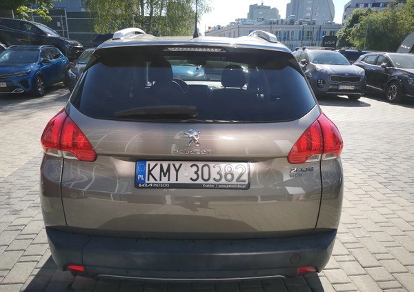 Peugeot 2008 cena 35900 przebieg: 124640, rok produkcji 2015 z Brańsk małe 254